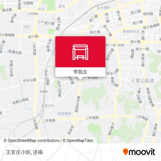 王官庄小区地图