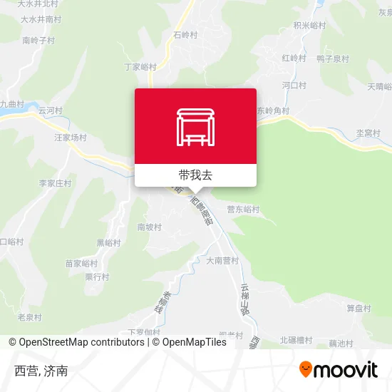 西营地图