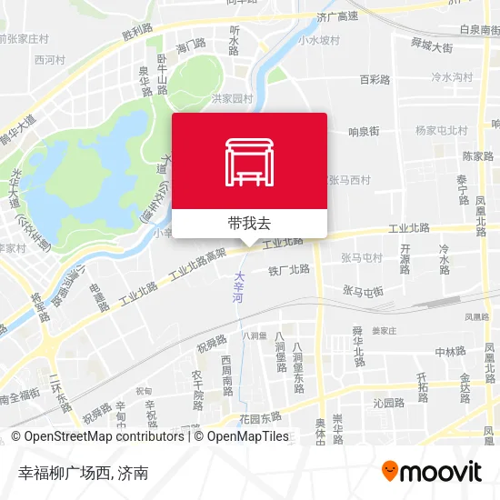 幸福柳广场西地图