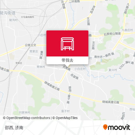 邵西地图