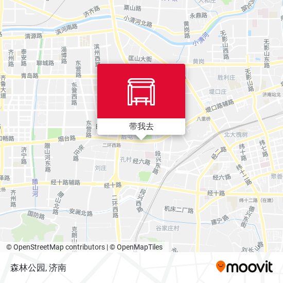 森林公园地图