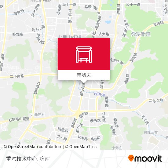 重汽技术中心地图