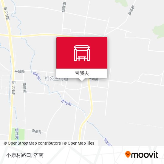 小康村路口地图