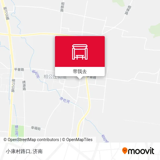 小康村路口地图
