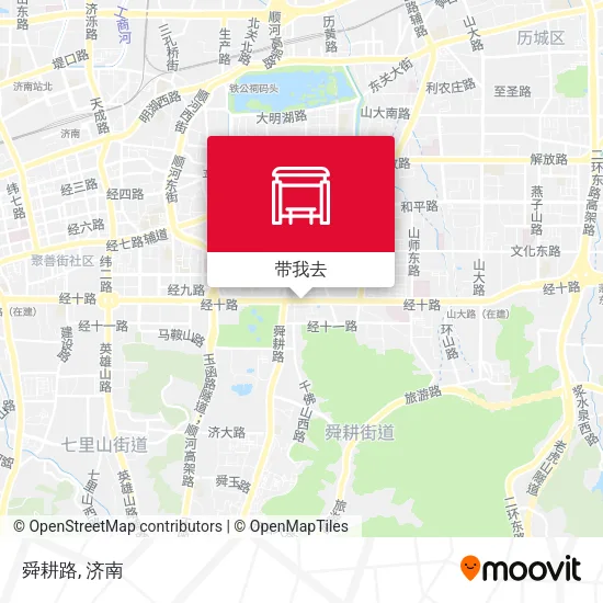 舜耕路地图