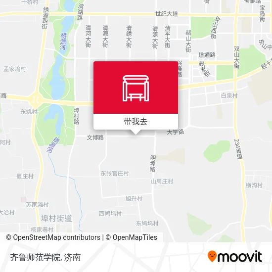 齐鲁师范学院地图