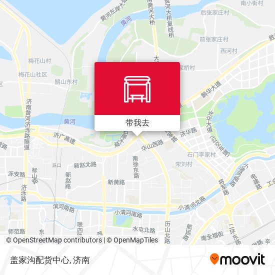 盖家沟配货中心地图