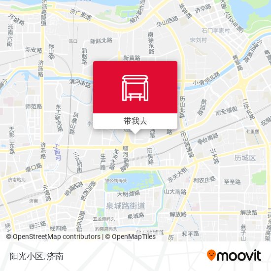 阳光小区地图