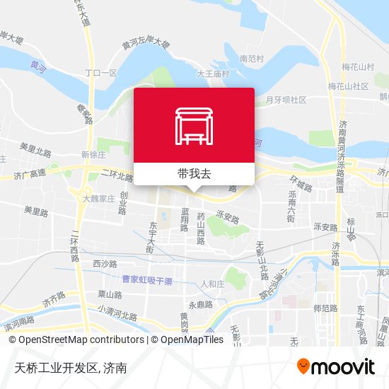 天桥工业开发区地图