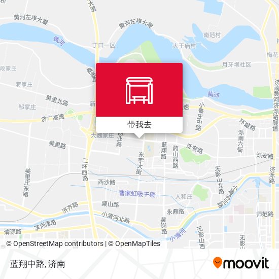 蓝翔中路地图