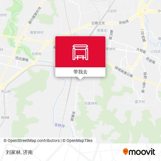 刘家林地图
