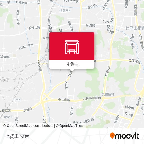 七贤庄地图