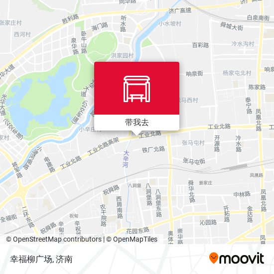 幸福柳广场地图