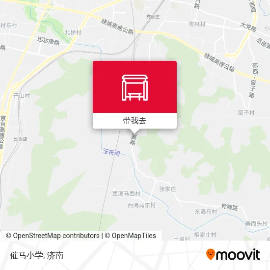 催马小学地图