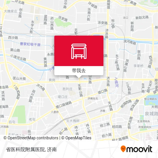 省医科院附属医院地图