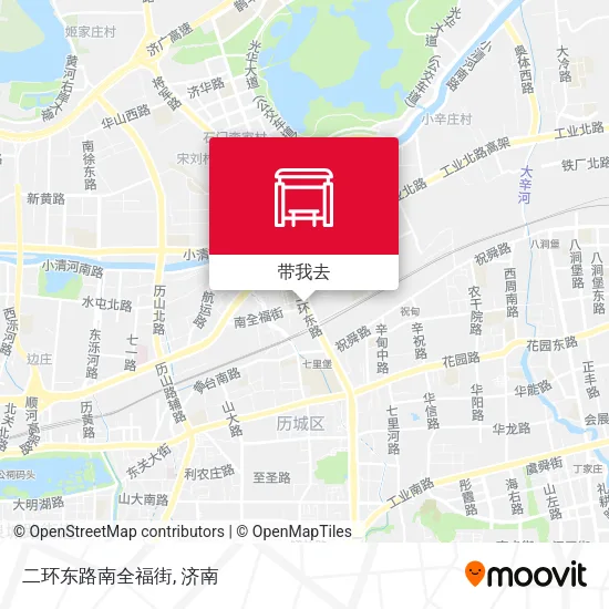 二环东路南全福街地图