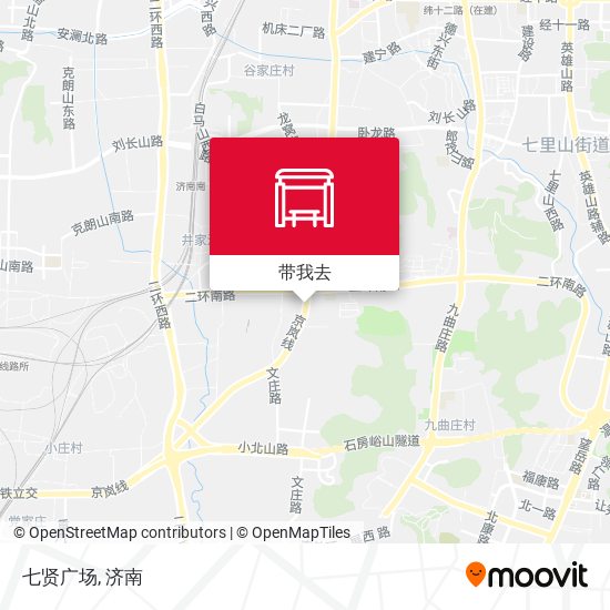 七贤广场地图
