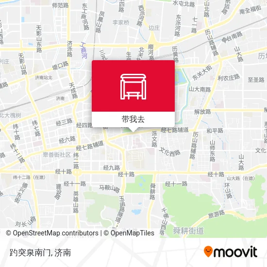 趵突泉南门地图