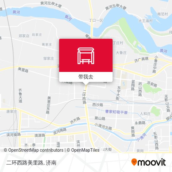 二环西路美里路地图
