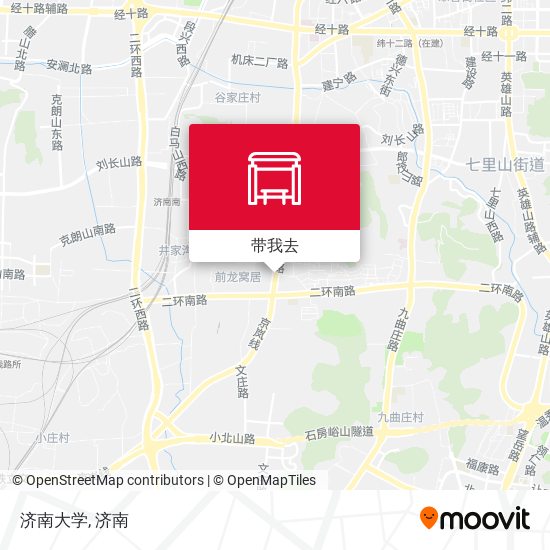 济南大学地图
