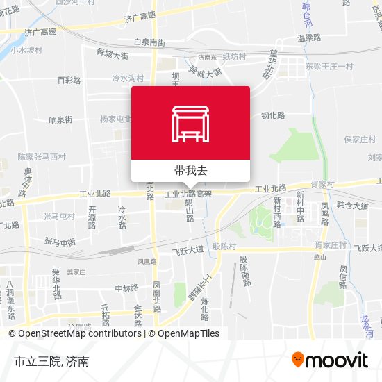 市立三院地图