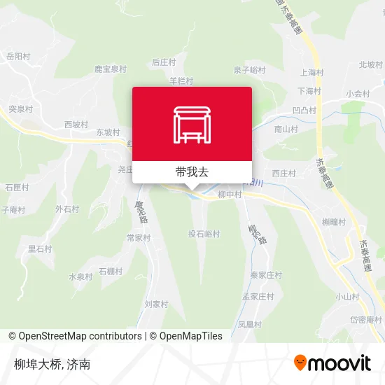 柳埠大桥地图