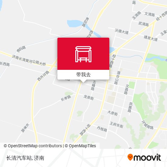 长清汽车站地图