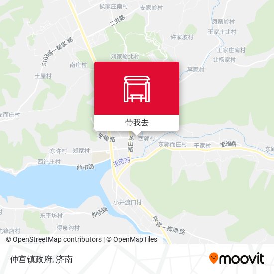 仲宫镇政府地图