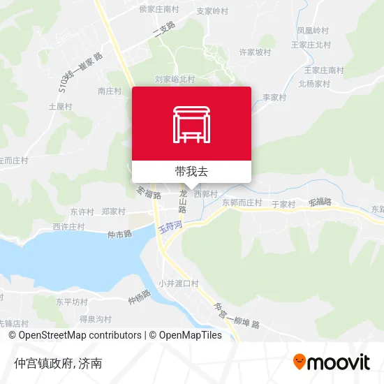 仲宫镇政府地图