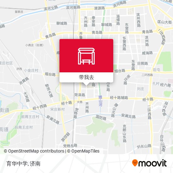 育华中学地图