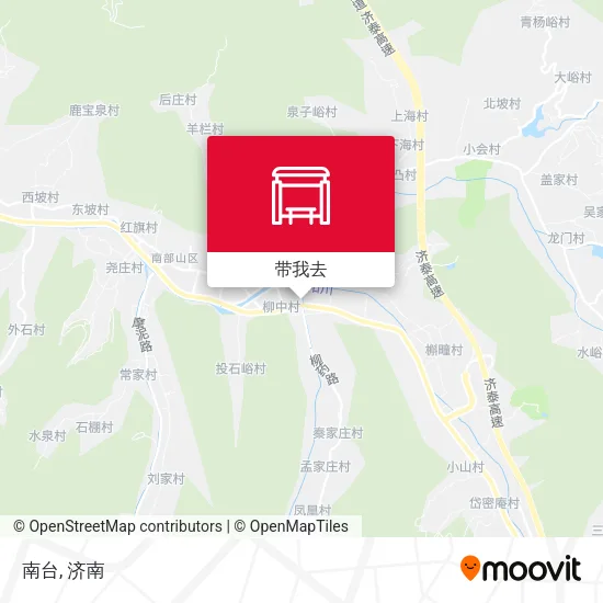 南台地图