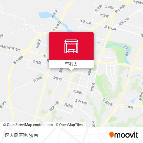 区人民医院地图