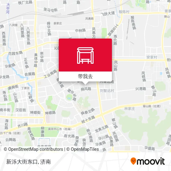 新泺大街东口地图