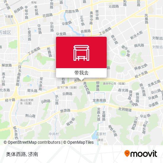 奥体西路地图