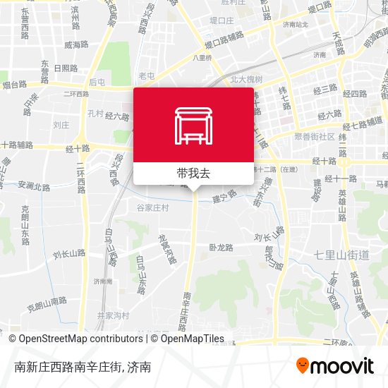 南新庄西路南辛庄街地图