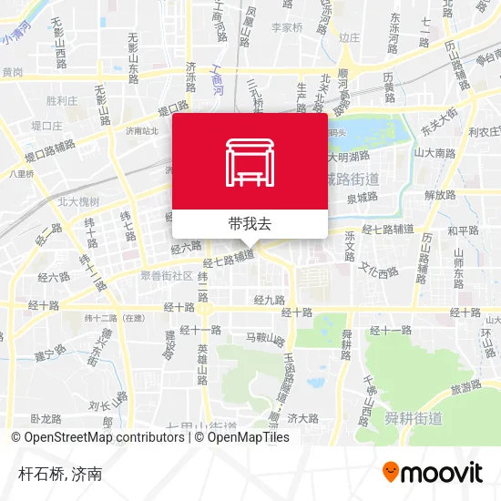 杆石桥地图