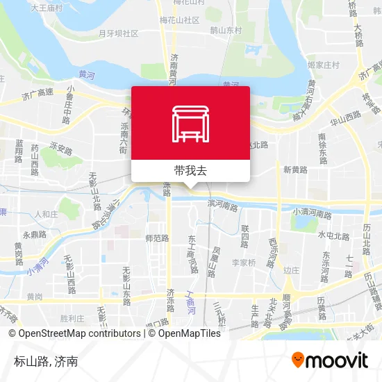 标山路地图