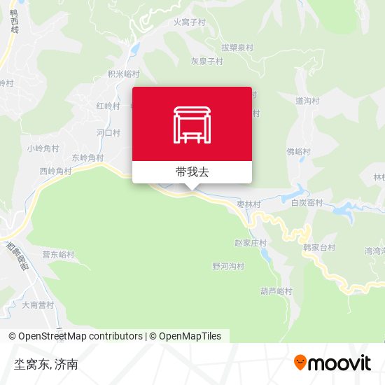 坔窝东地图