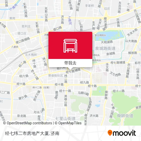 经七纬二市房地产大厦地图
