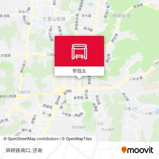 舜耕路南口地图