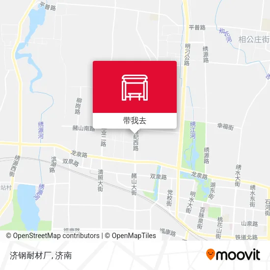 济钢耐材厂地图