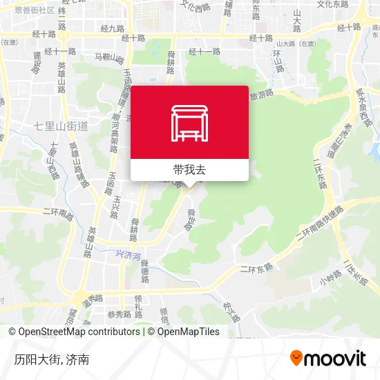 历阳大街地图