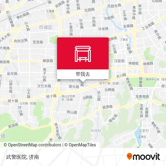 武警医院地图