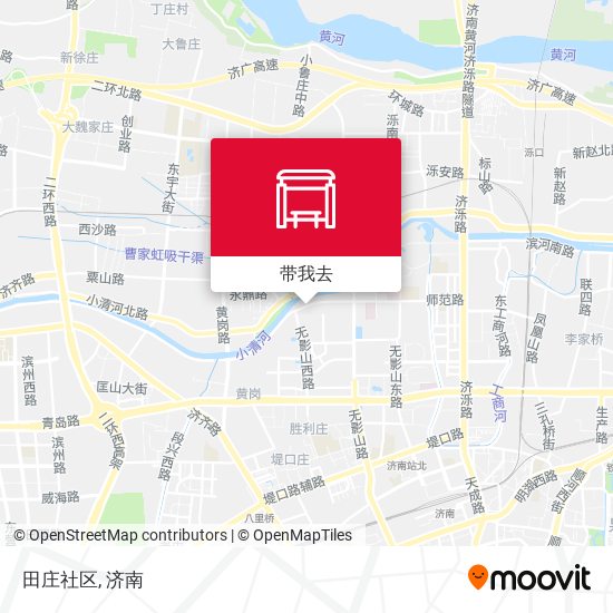 田庄社区地图