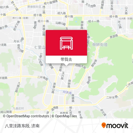 八里洼路东段地图