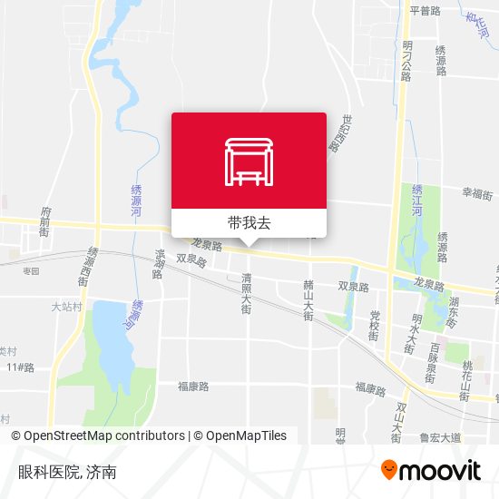 眼科医院地图