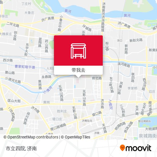 市立四院地图