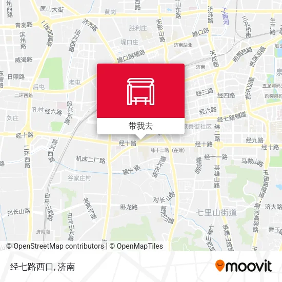 经七路西口地图