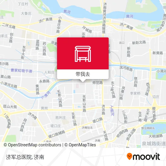 济军总医院地图