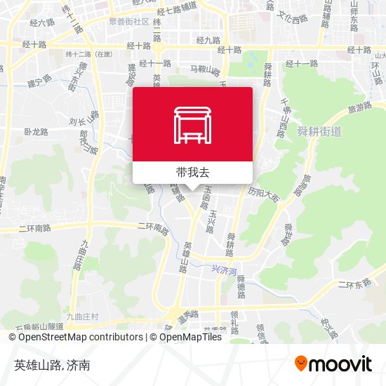 英雄山路地图